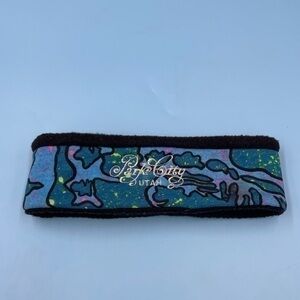 Vintage 80’S Park City Utah Fleece Headband